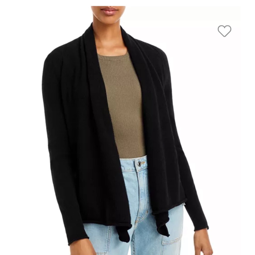AQUA 100% cashmere cardigan, size S